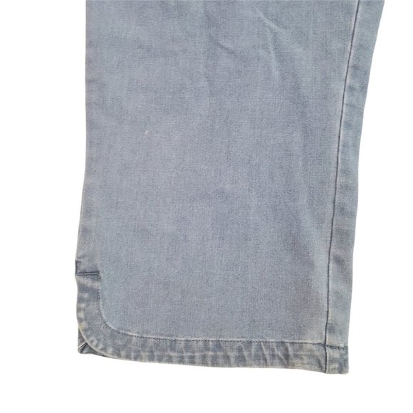 Isaac Mirzah  Live Tapered Denim Capris - Picture 4 of 8